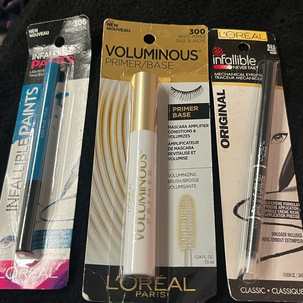 L’Oréal Eye Makeup Bundle — Primer and Eyeliner